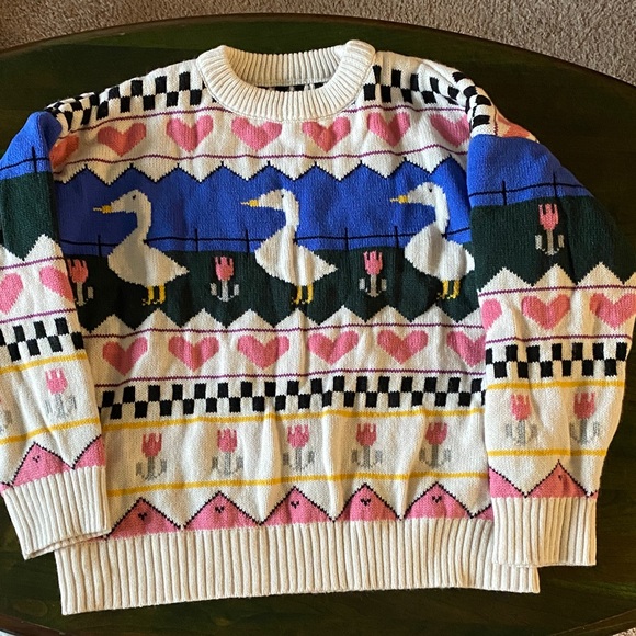 Kina & Tam Goose Sweater - Picture 2 of 3